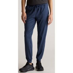 Quince Flowknit Mid-Rise Jogger Heathered Navy Women's Size M